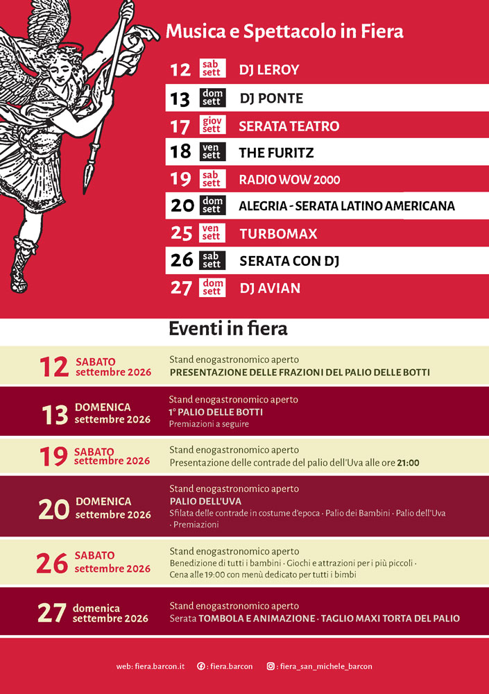 Fiera di San Michele - Edizione 2026